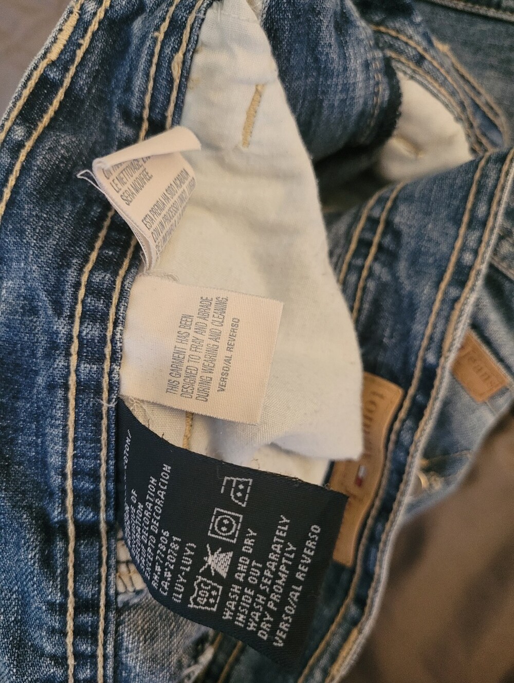 Tommy Jeans Classic Blue Denim Jeans Size 9 - Picture 5 of 8